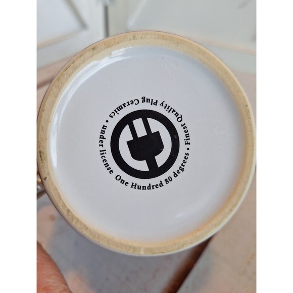 Brown and Silver Saw Shaped Coffee Mug Holds 14 Ounces One Hundred 80 Degrees - Picture 5 of 10